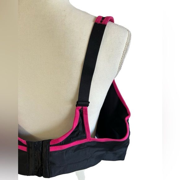 WINGSLOVE wirefree breathable full figure 48DDD/F no bounce sports bra NWT - Picture 6 of 8